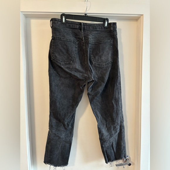 Topshop - Black Washed Denim - Size 30 - Picture 3 of 3